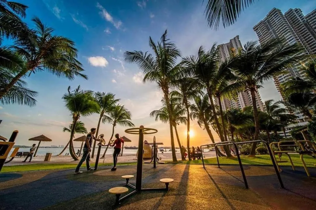 Apartment 奢华海景套房 3房2厕 5-10人适合家庭入住 金海湾@Danga Bay Johor Bahru Malaysia